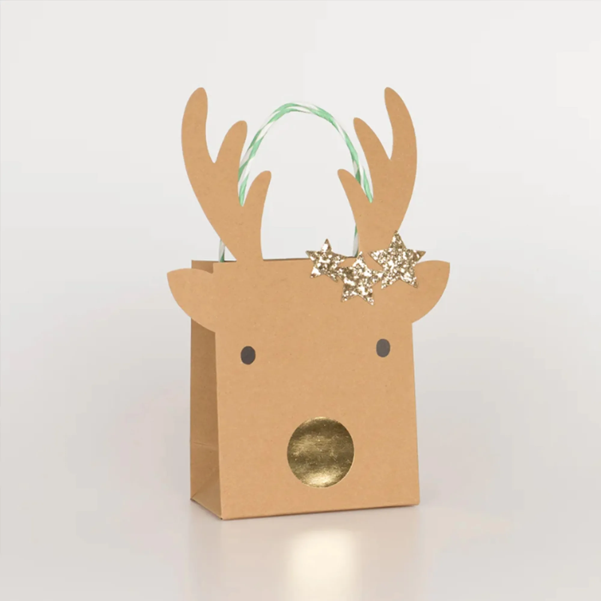 Meri Meri - 2 kleine Rentier Geschenktüten