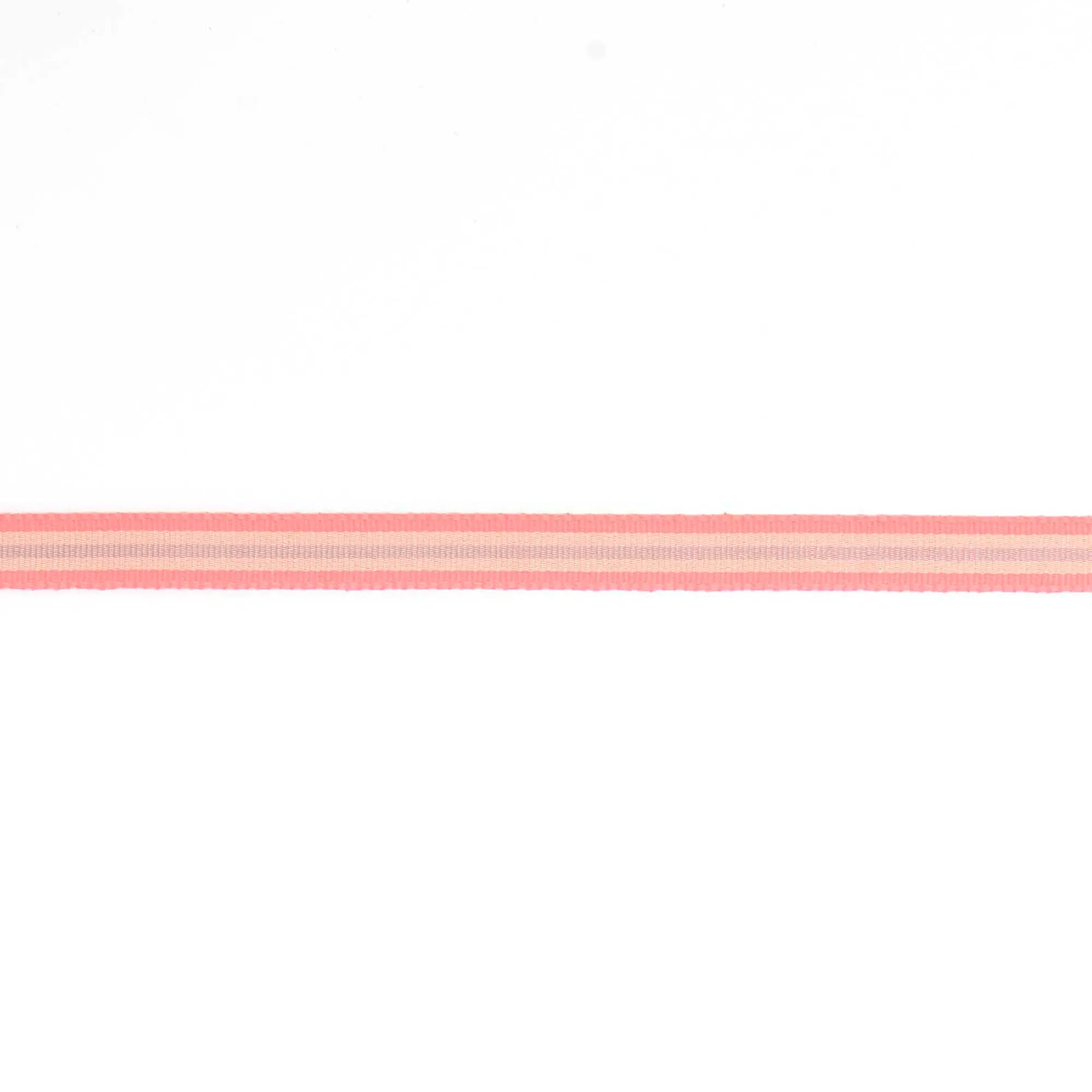 Webband Multi Streifen, Neon Pink/Gelb/Grau, 10mm / 3m
