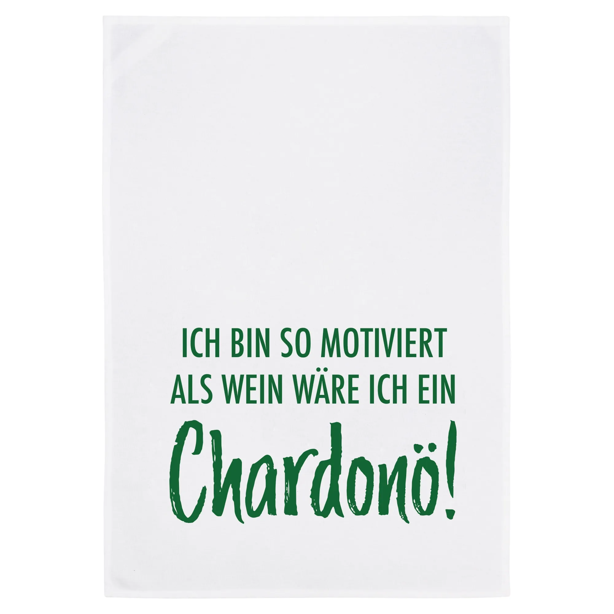 Geschirrtuch "ChardoNö" Grün