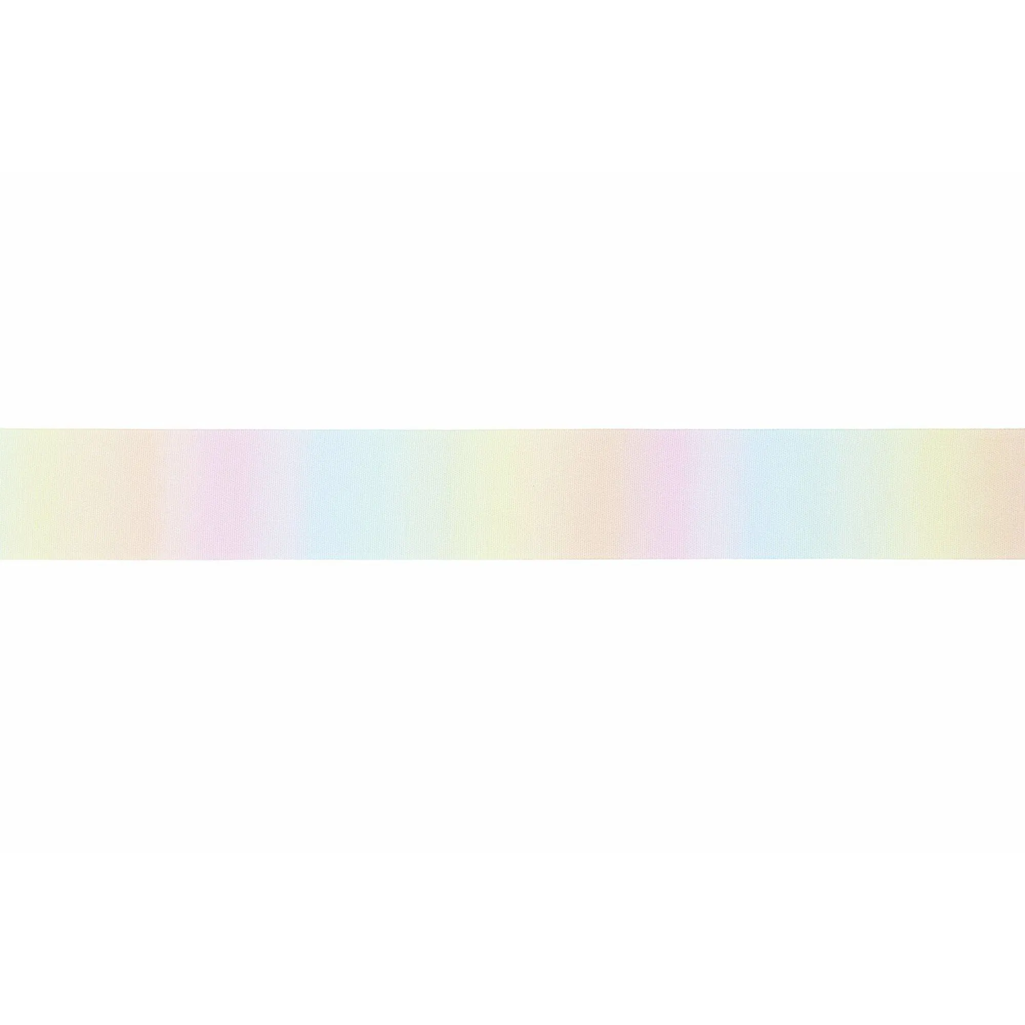 Geschenkband "Pastell Regenbogen",  3,8 x 300 cm