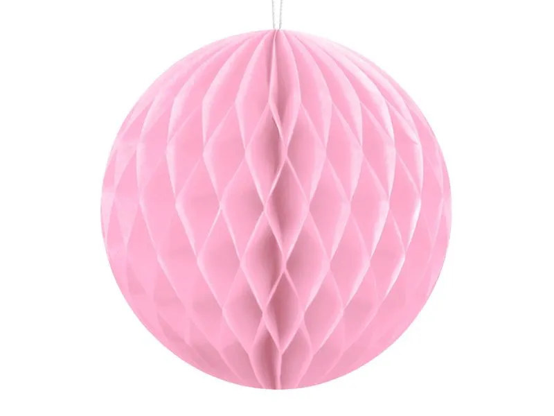 Wabenball Rosa, M - 20 cm Ø
