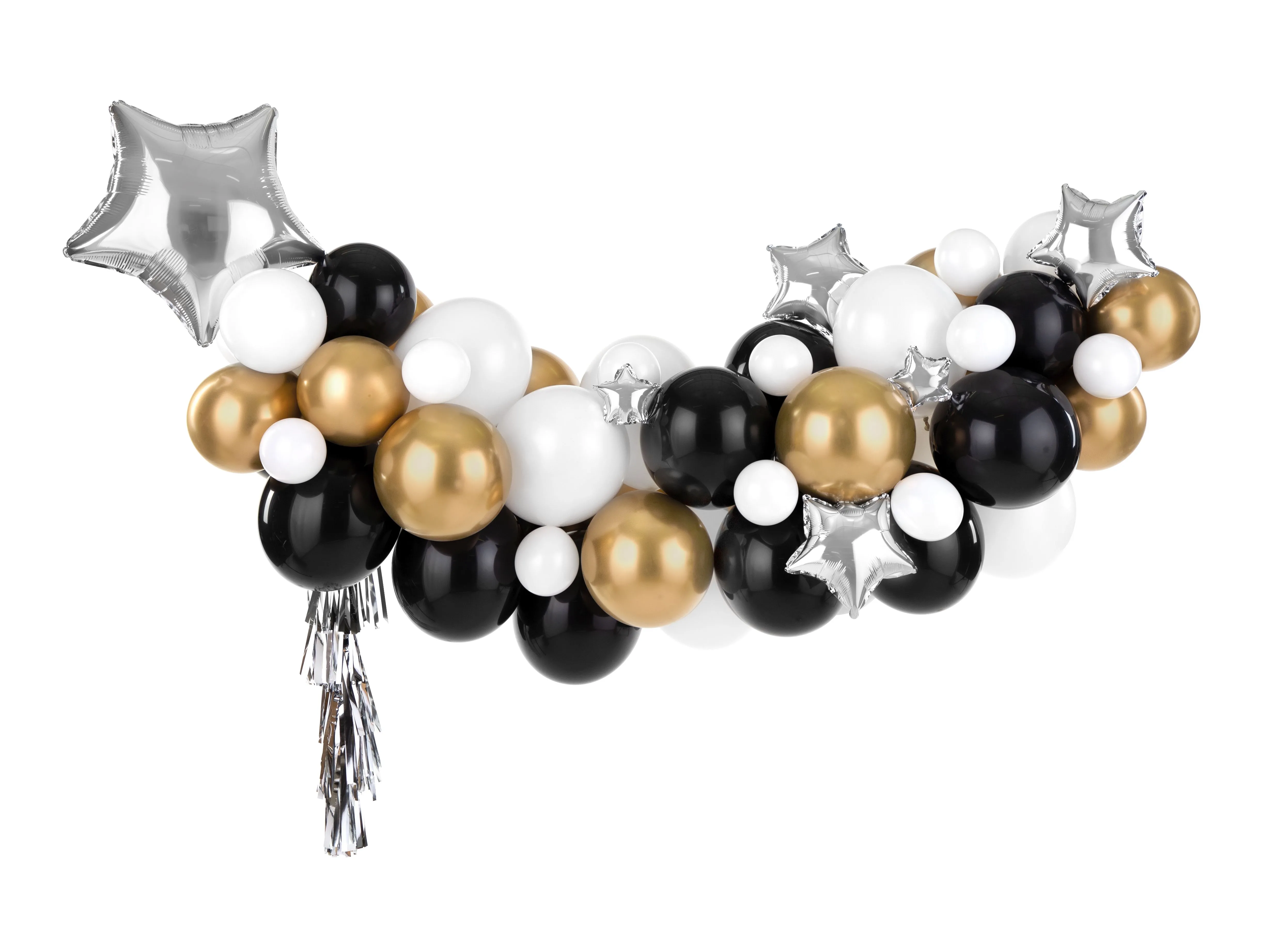 DIY Ballongirlande zum Selberbauen "Sterne"