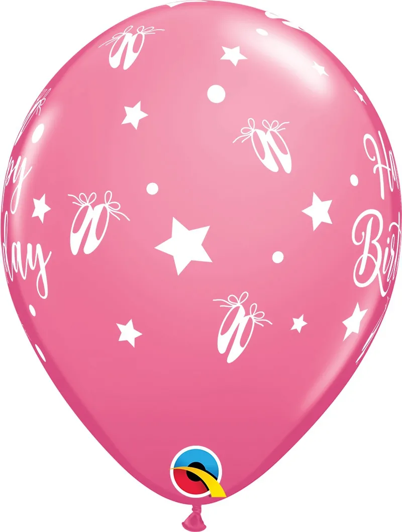 Qualatex Latexballon "H.B." Ballerina Ø 30cm