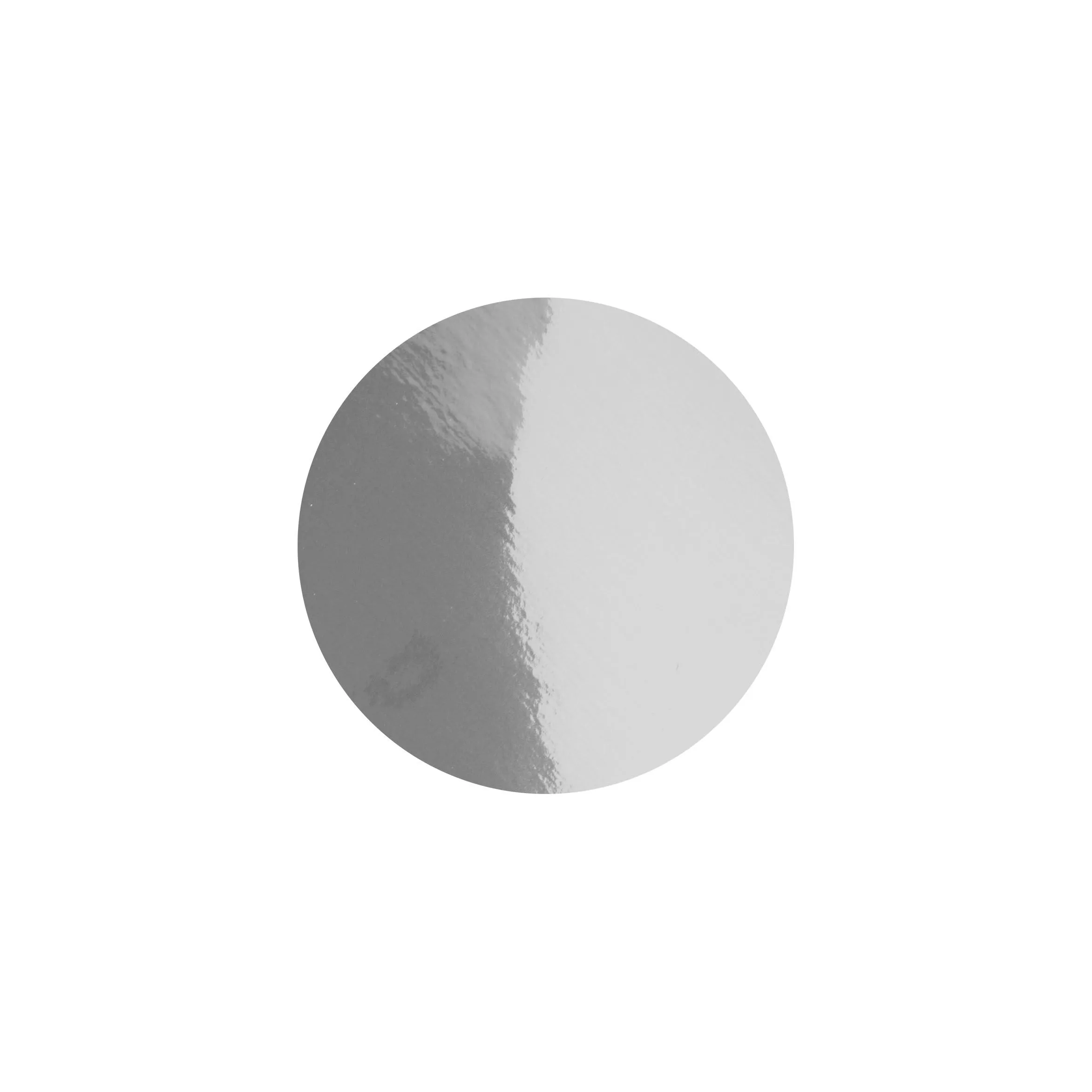 Folienkonfetti 1cm Rund 15g Silber