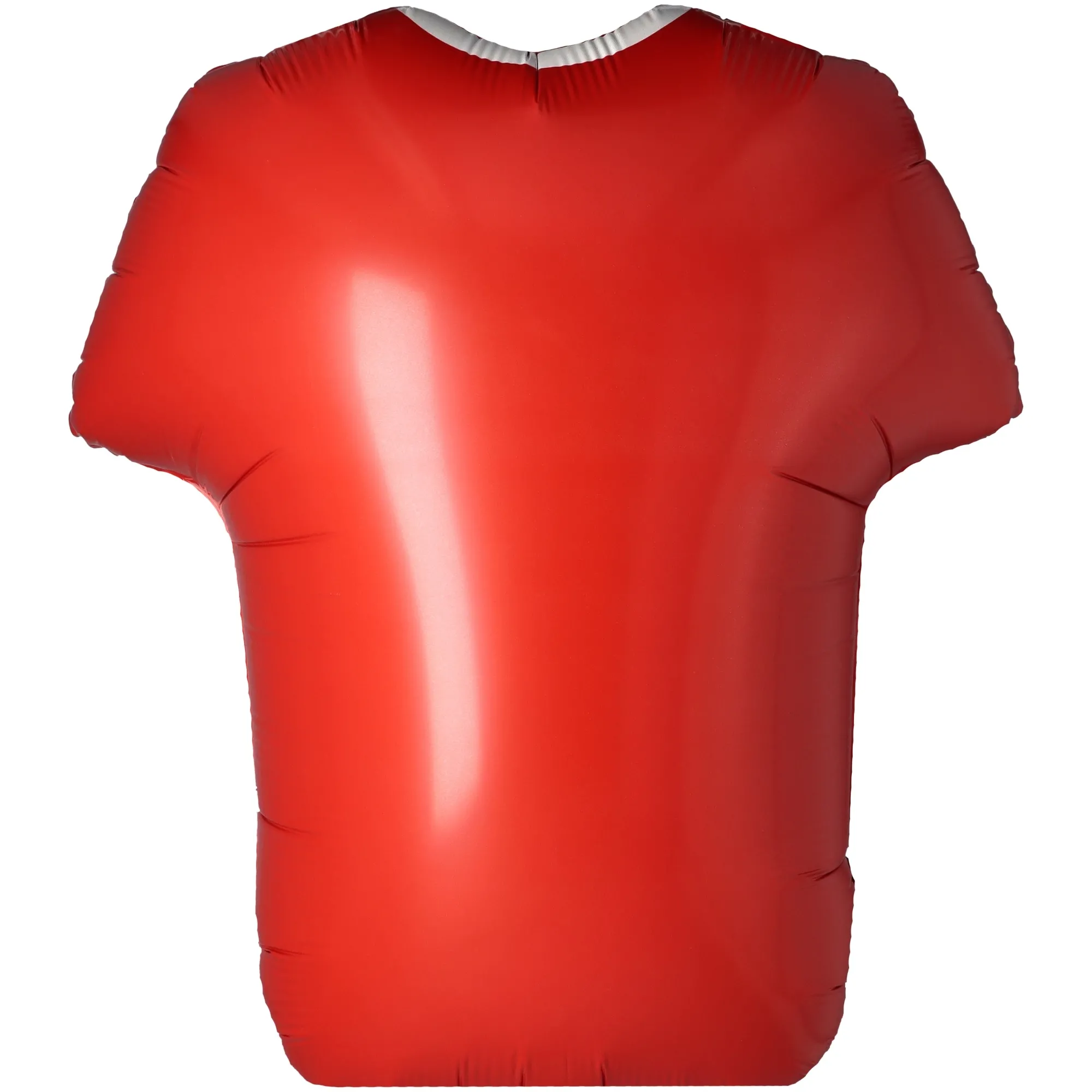 Folienballon Individuelles "Fußballtrikot" Rot, 60cm