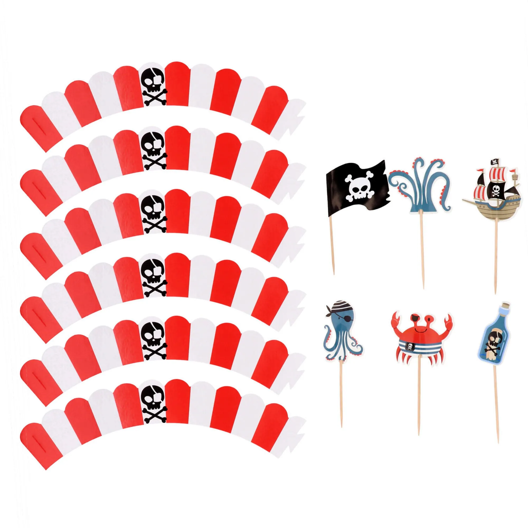 Cupcake Topper "Piraten"