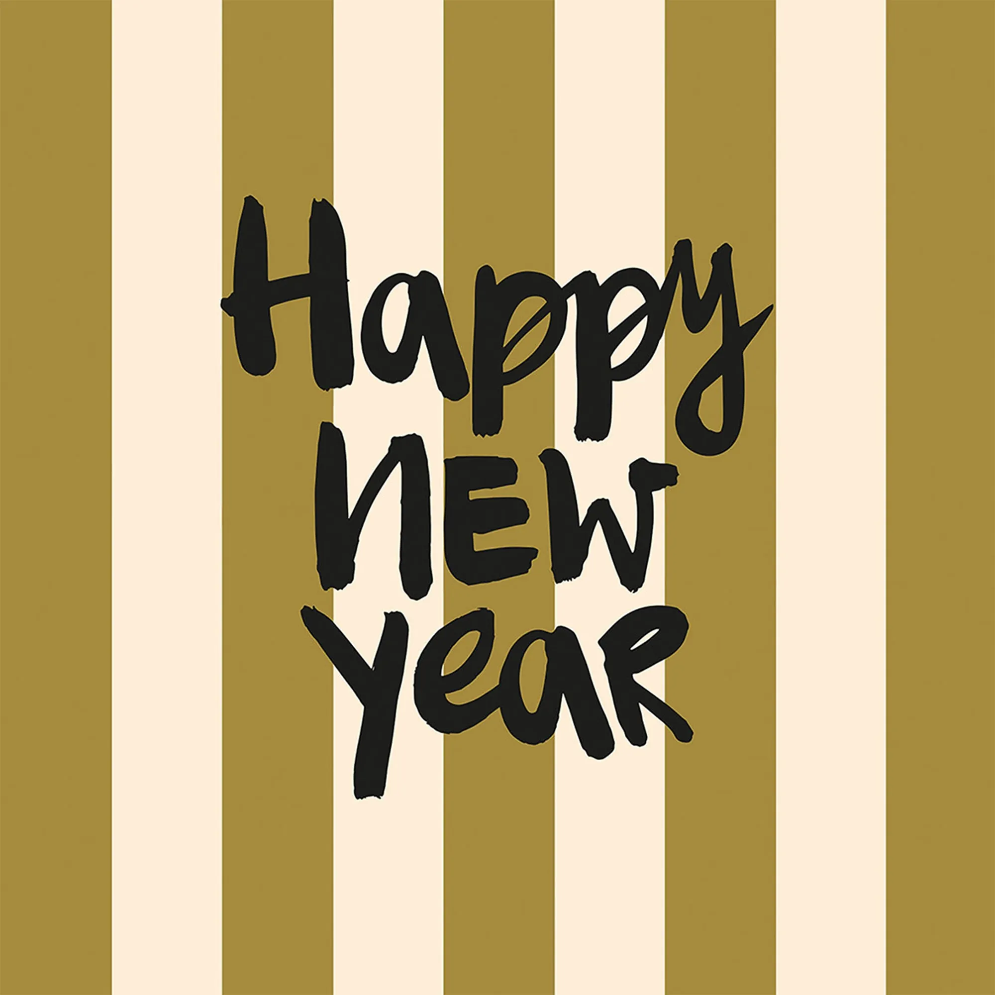 20 Servietten "New Year" 33x33cm