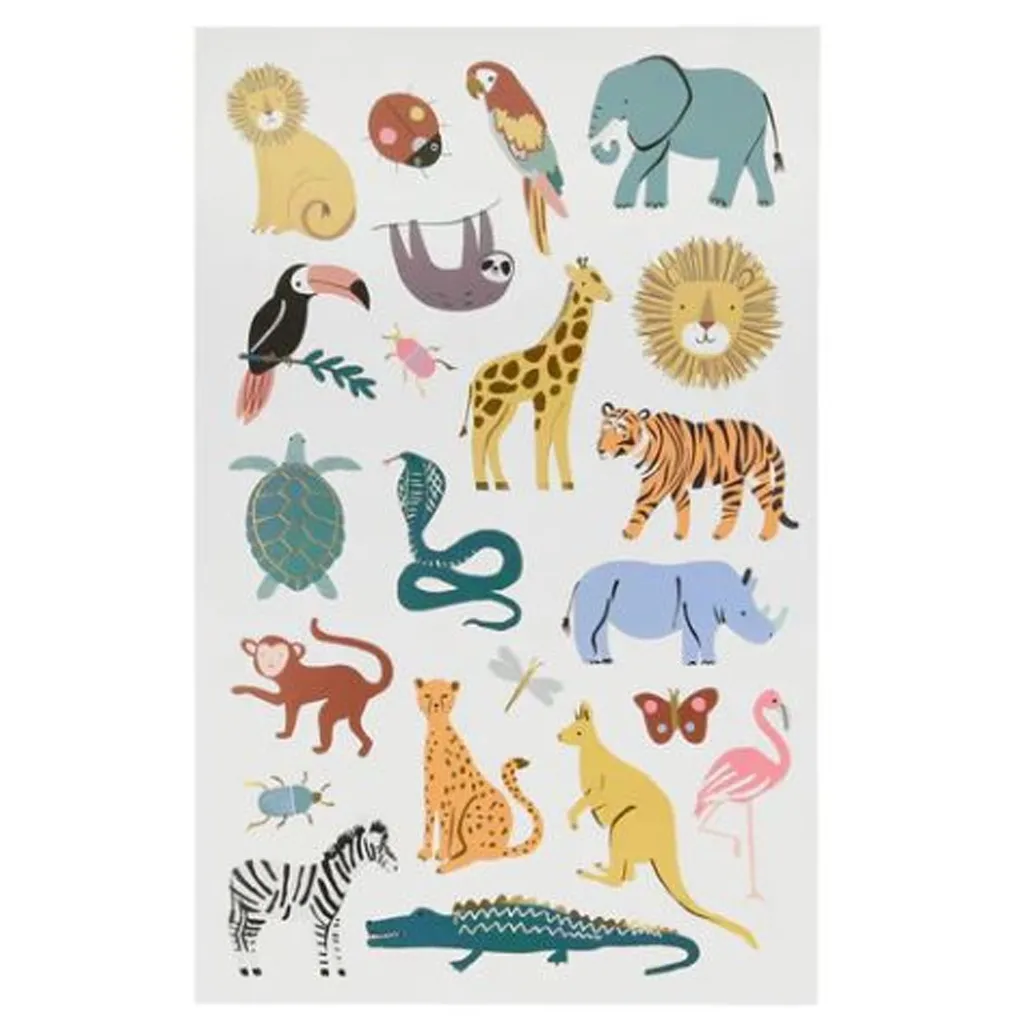 Meri Meri - 44 Tattoos "Tiere"