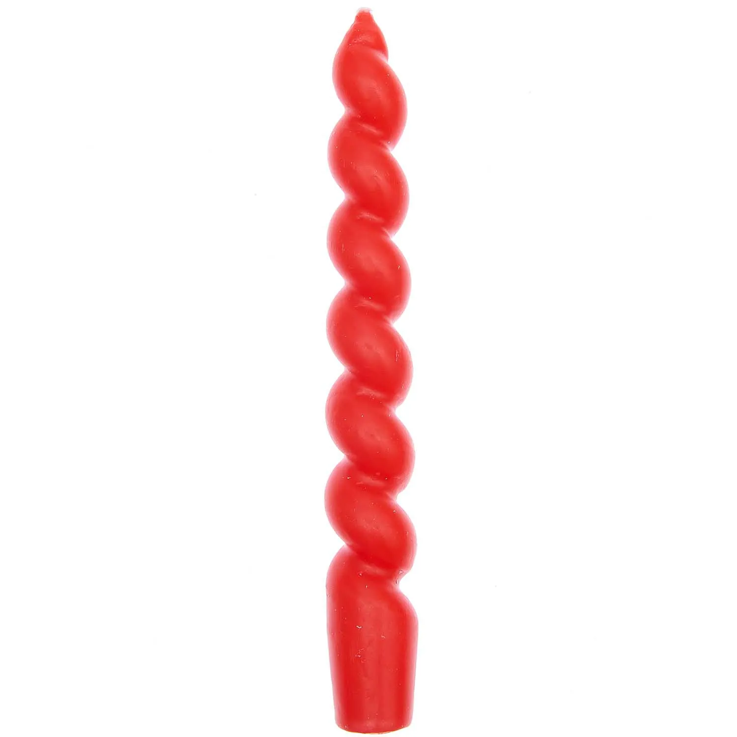 Spiralkerze - Rot Ø 2,4cm