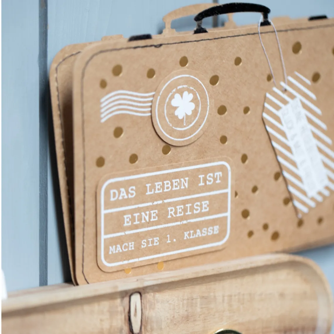Räder Design - Kofferkarte "Das Leben ist eine Reise..."