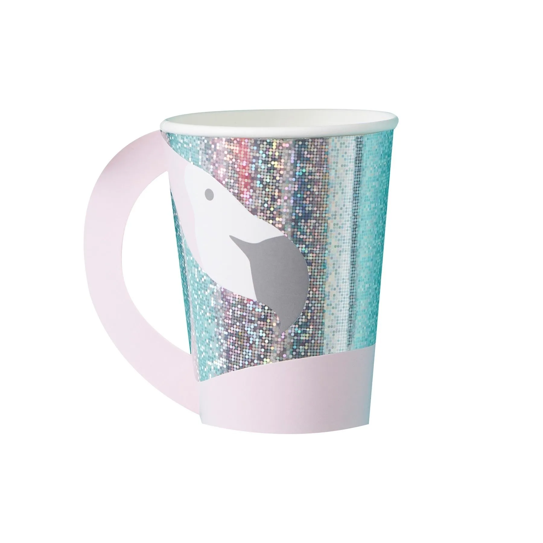 Good Vibes Flamingo - 8 Pappbecher