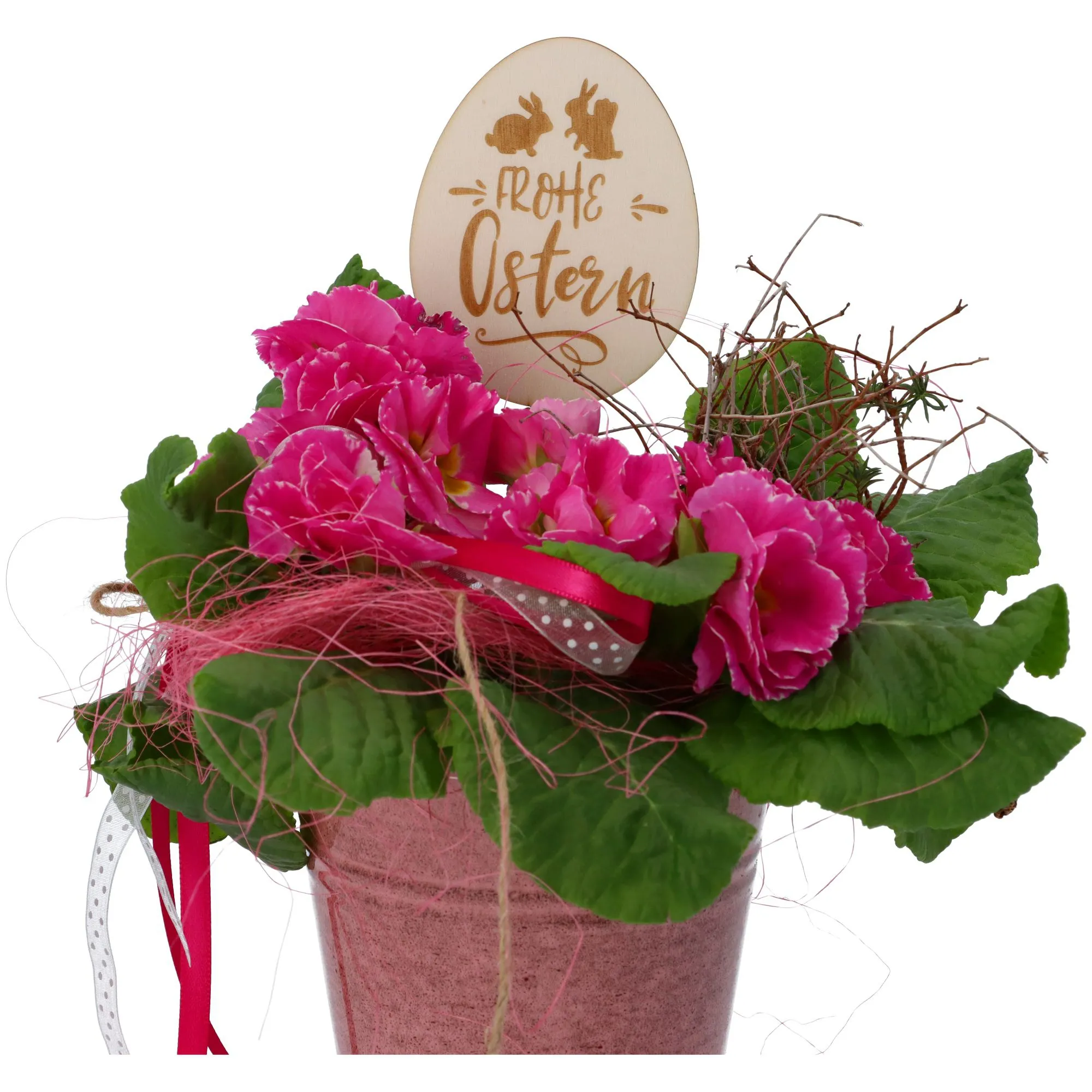 Blumenstecker "Frohe Ostern"