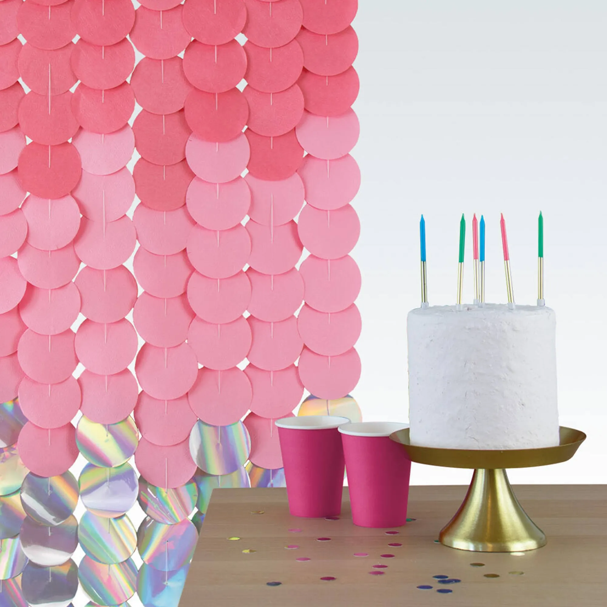 Backdrop "Pink" 80x170 cm