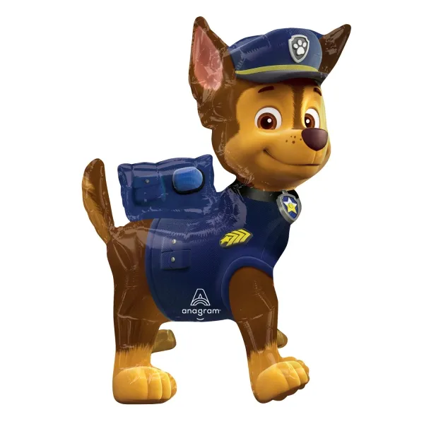Folienballon "Paw Patrol" Chase - NUR LUFTBEFÜLLUNG, 45 x 60 cm