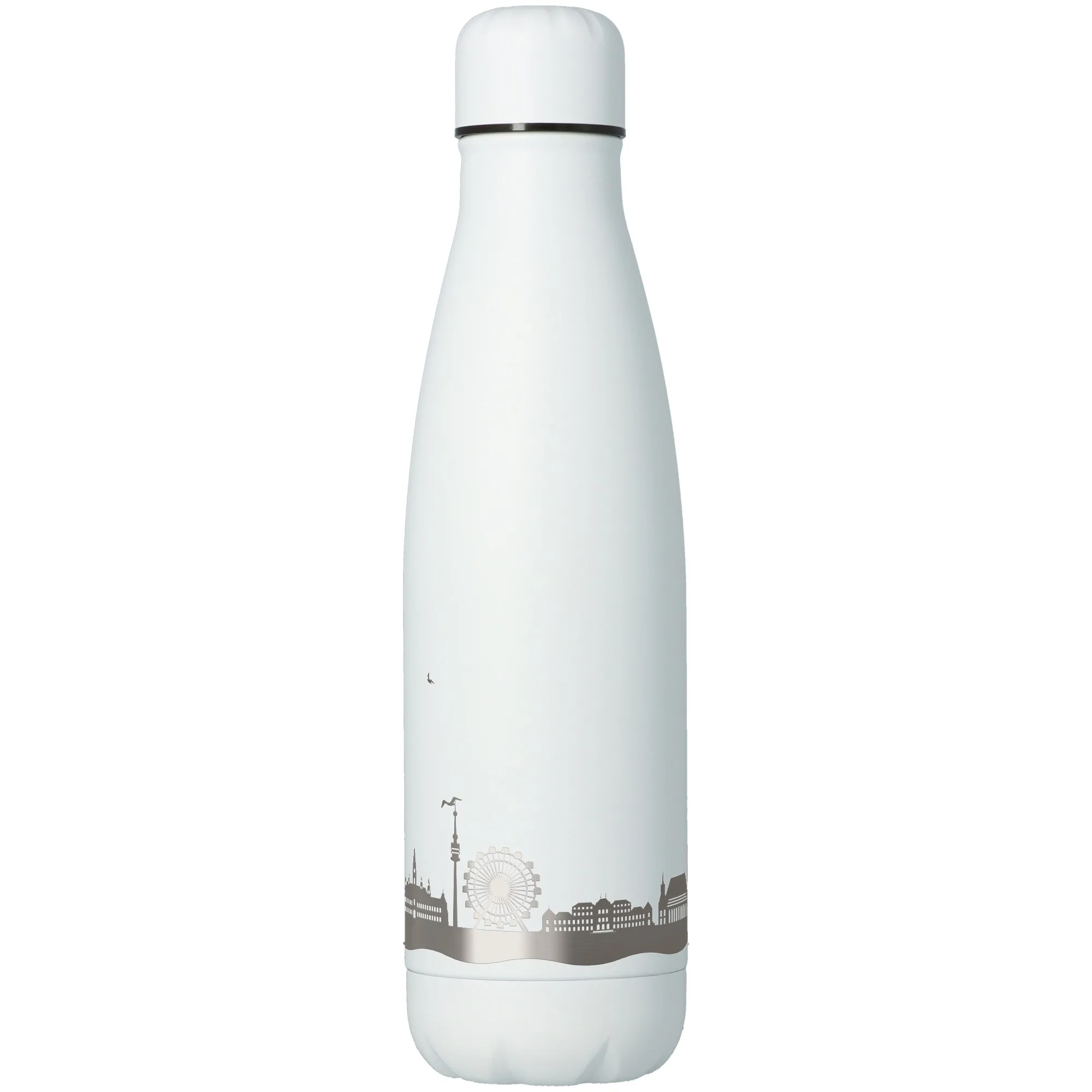 Trinkflasche Skyline Wien Weiß 500ml
