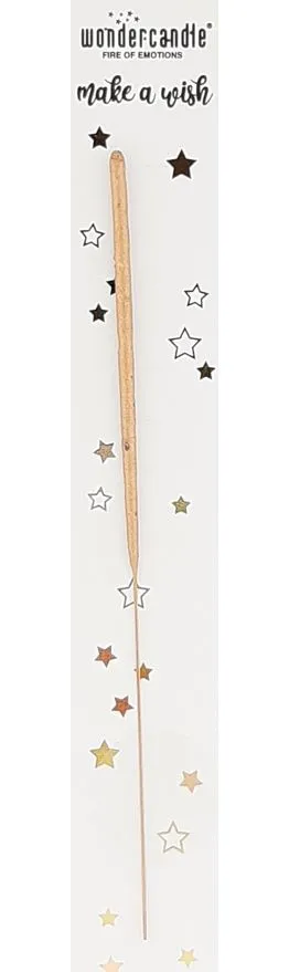 Wunderkerze "Make a Wish" Rosé 18cm