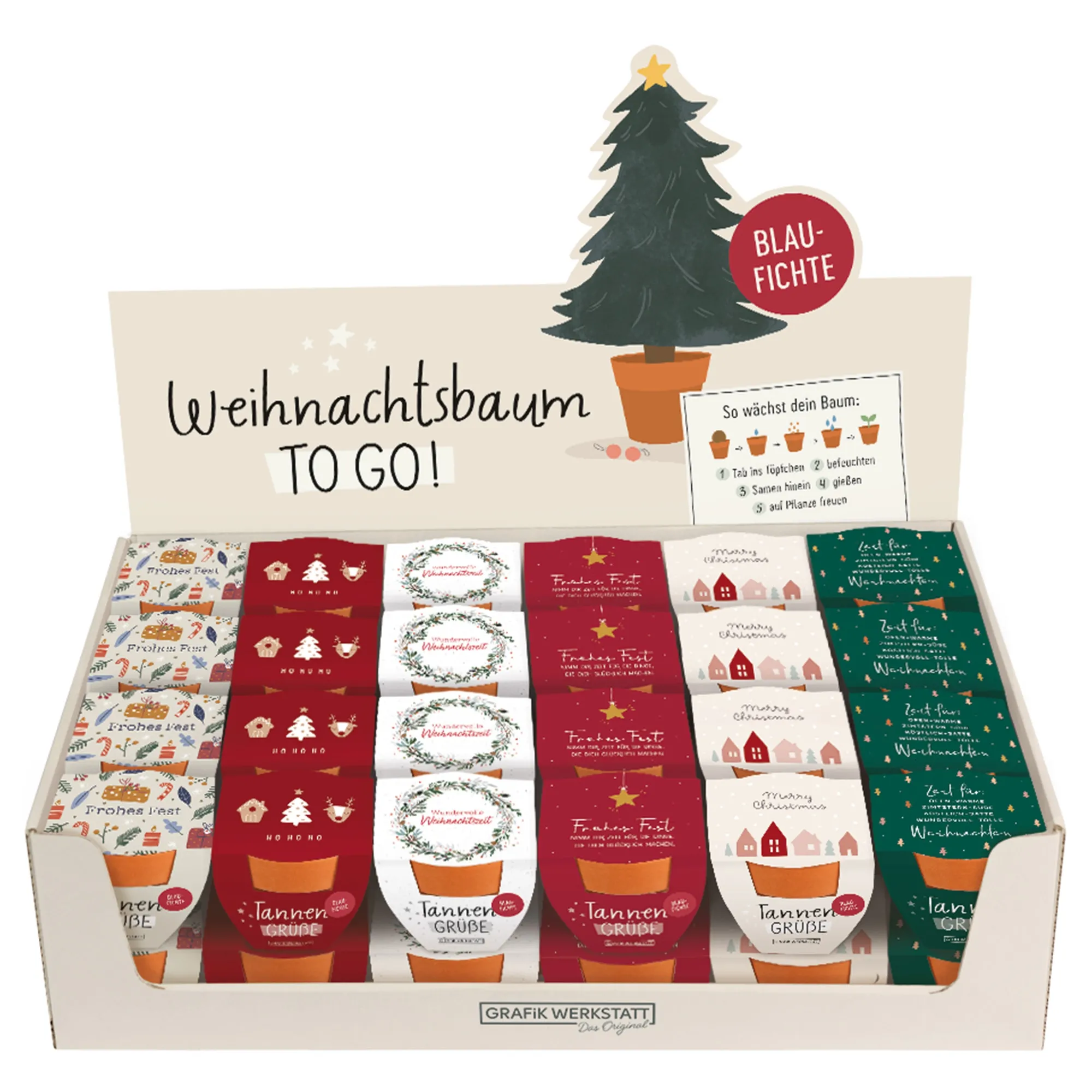 Weihnachtsbaum to go "Blaufichte", Tannengrüße