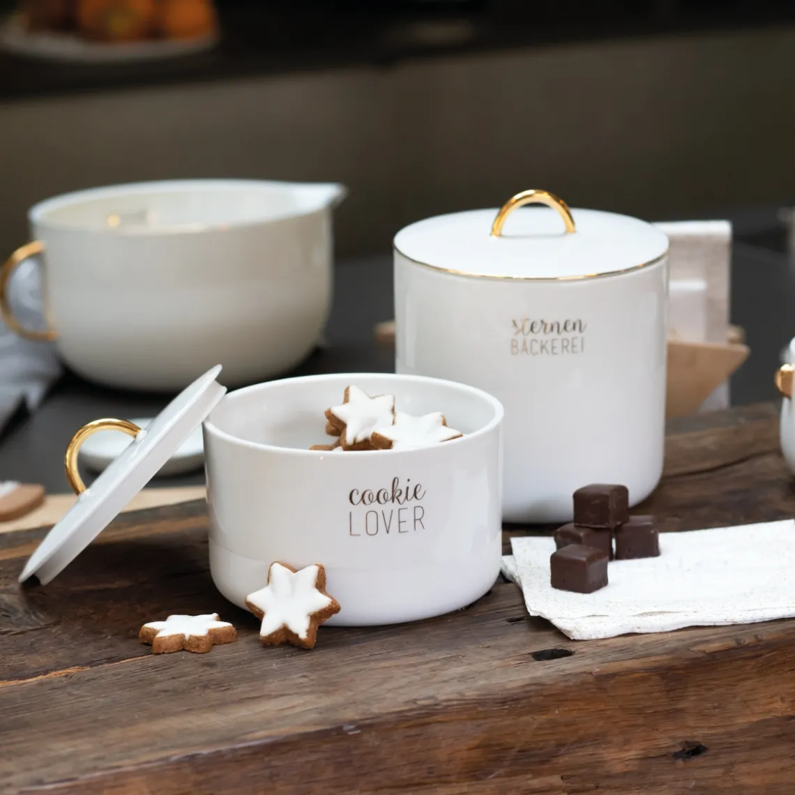 Räder Design -  Wintergenuss Dose "Sternenbäckerei