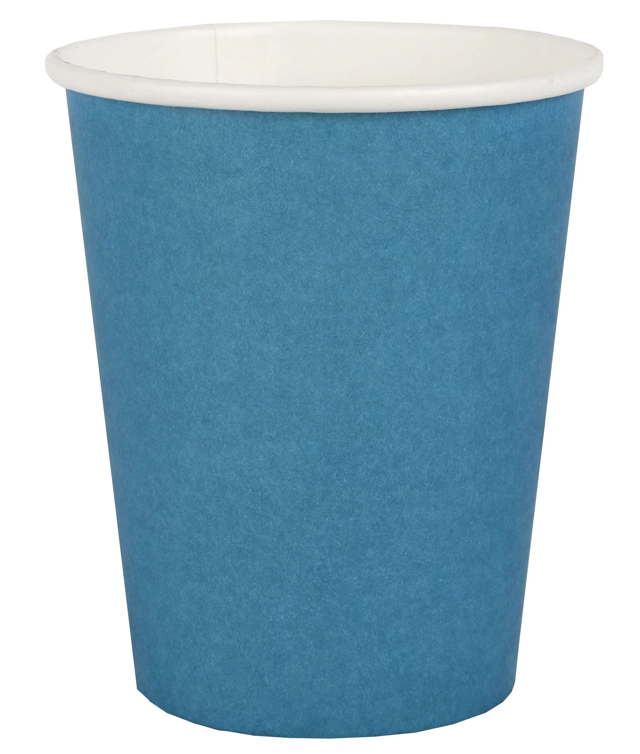 10 Pappbecher - Aqua blue