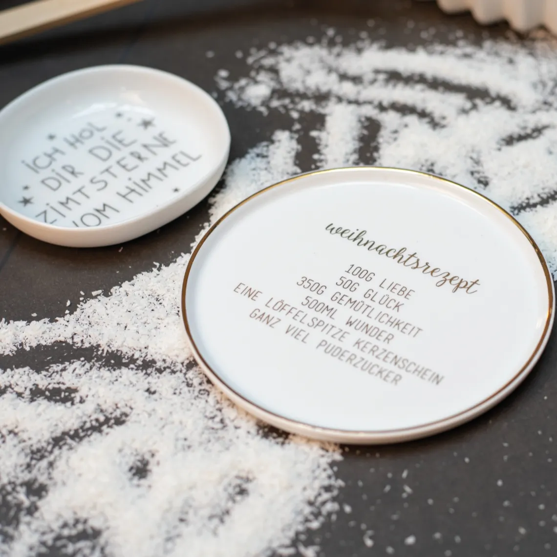 Räder Design -  Weihnachtsteller "Weihnachtsrezept"