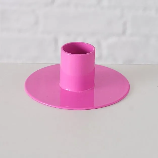 Kerzenhalter "Neon" Pink