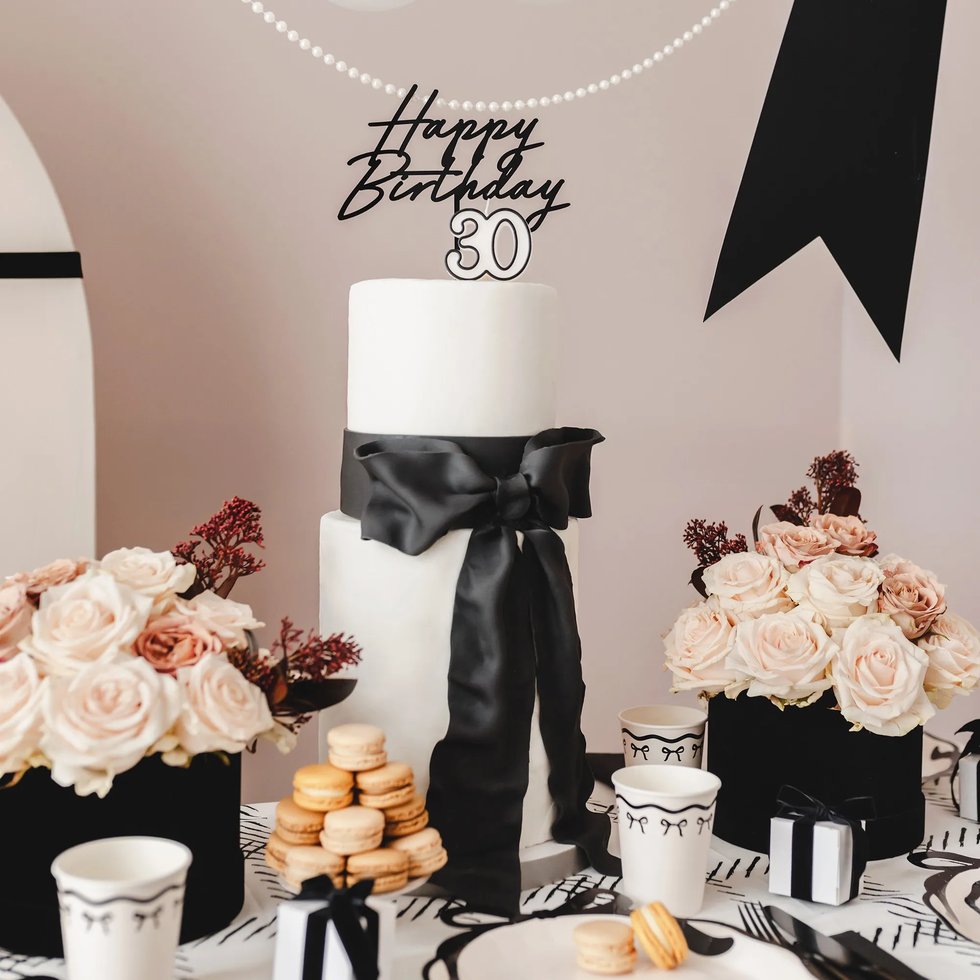 Caketopper "Happy Birthday"