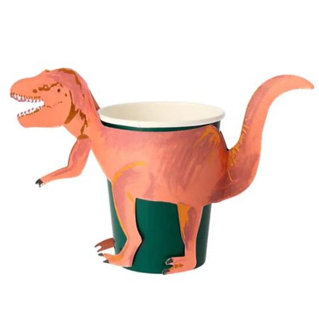 Dino-Tasse, Tasse mit Dino, Dinosaurier-Design, Becher, Küchentasse