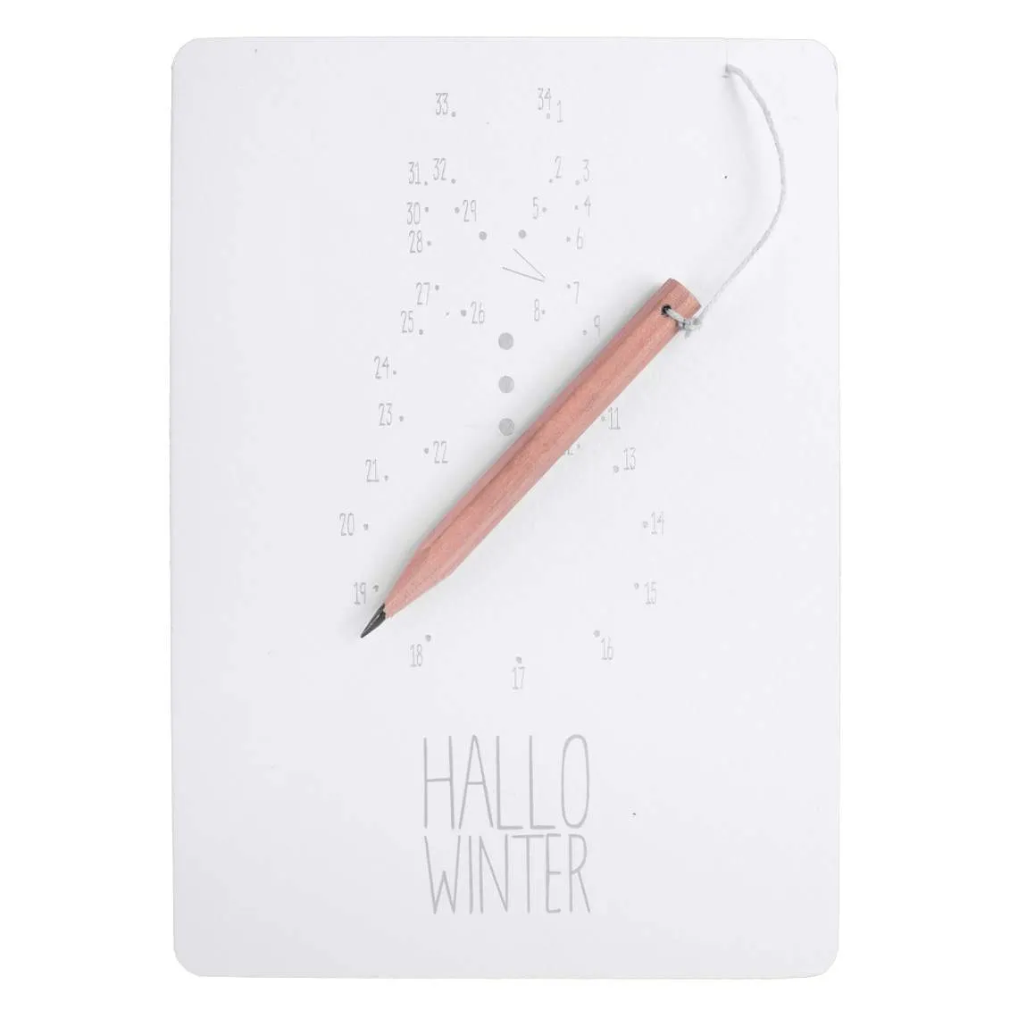 Räder Design - Weihnachtskarte "Hallo Winter"