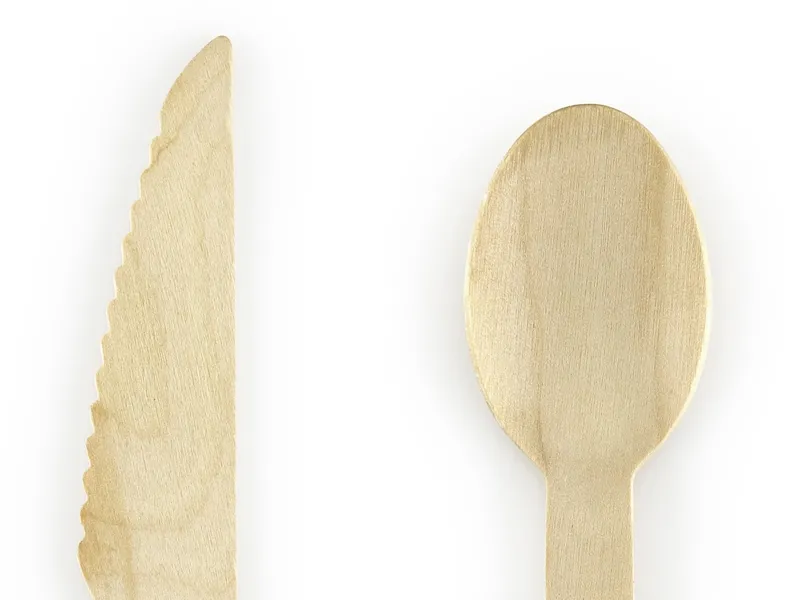 Holzbesteck 18 teilig - Mint