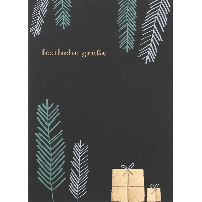 Räder Design - Grußkarte "Festliche Grüße" Geschenke