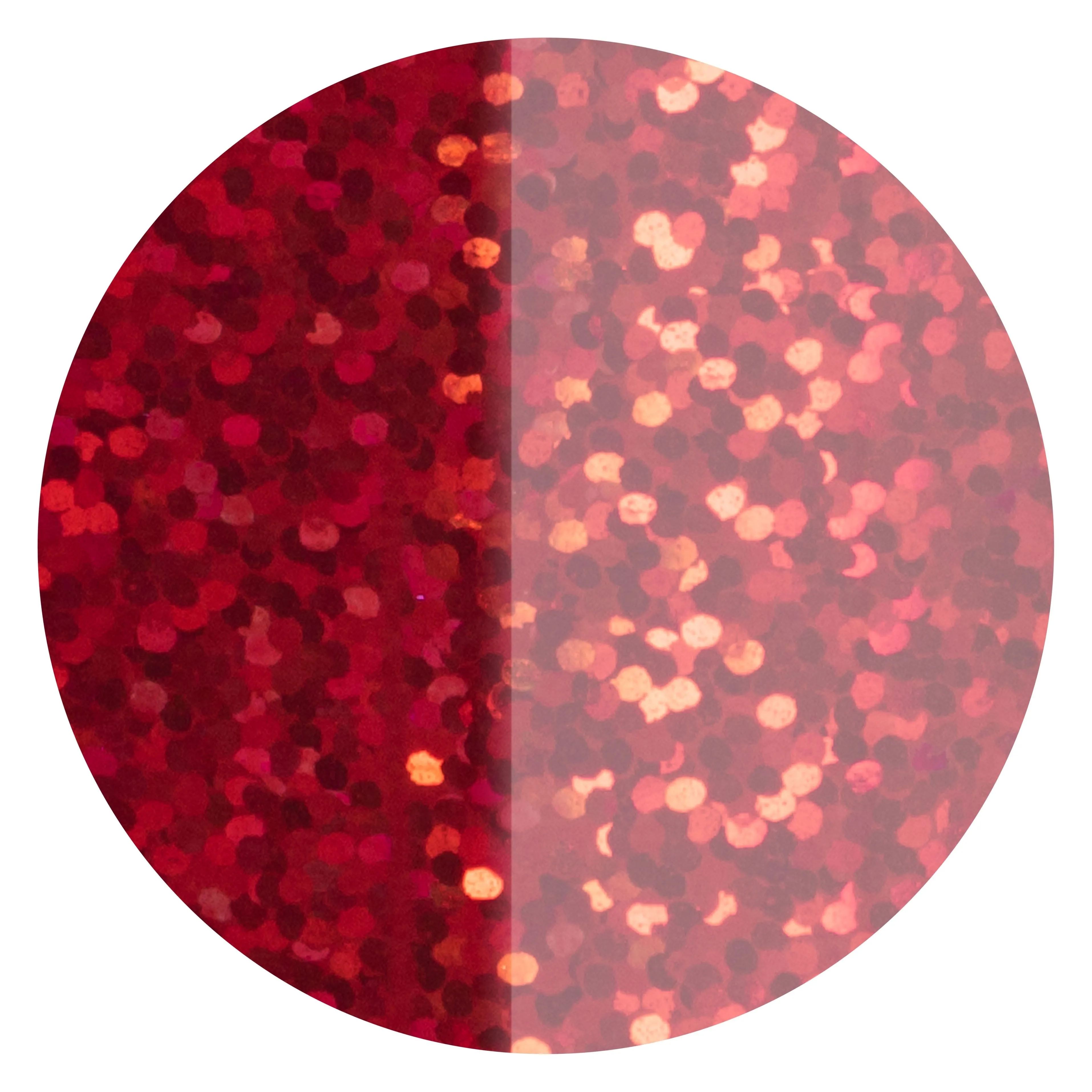Folienkonfetti 2cm Rund 15g Holo Rot
