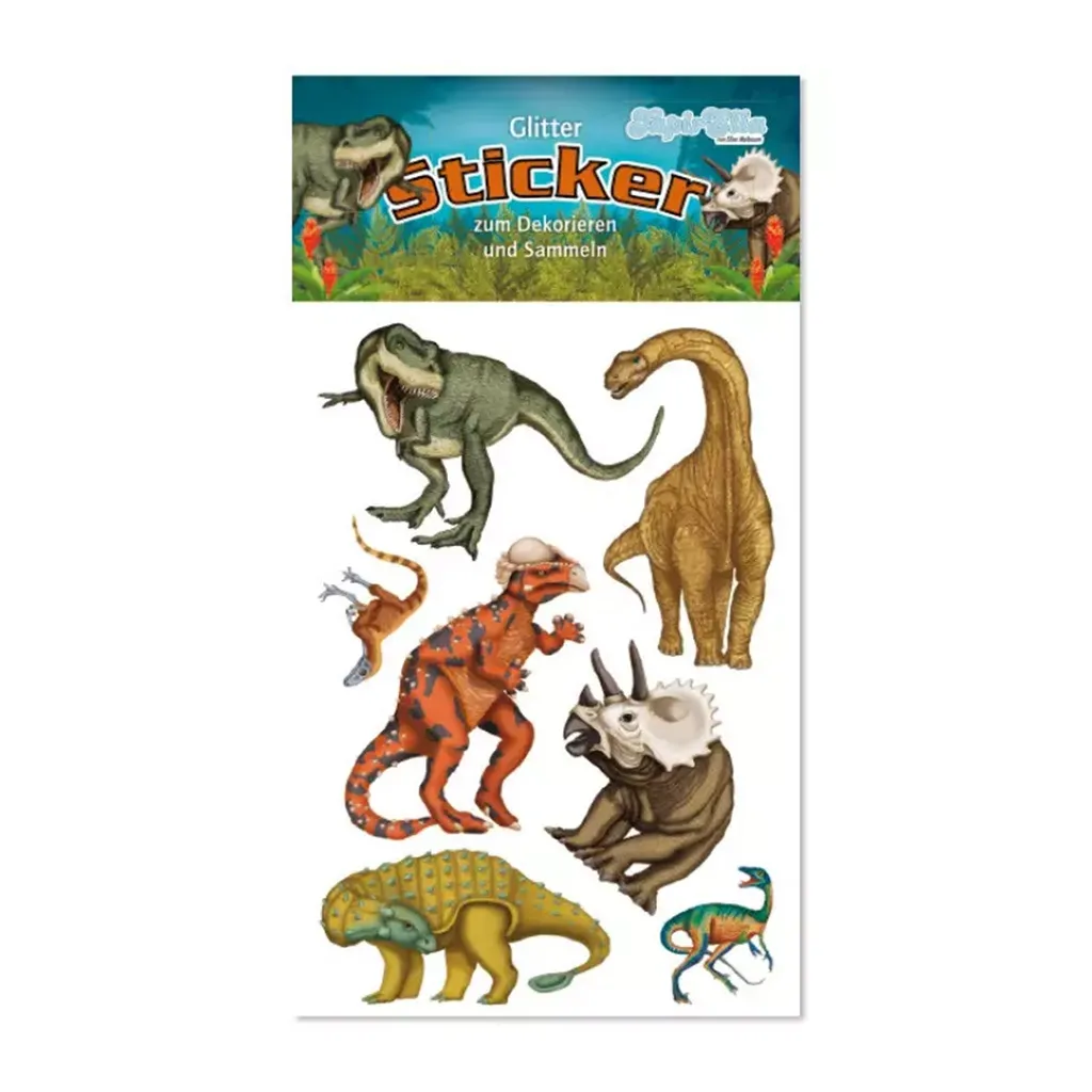 Dinosaurier - Glitter Sticker