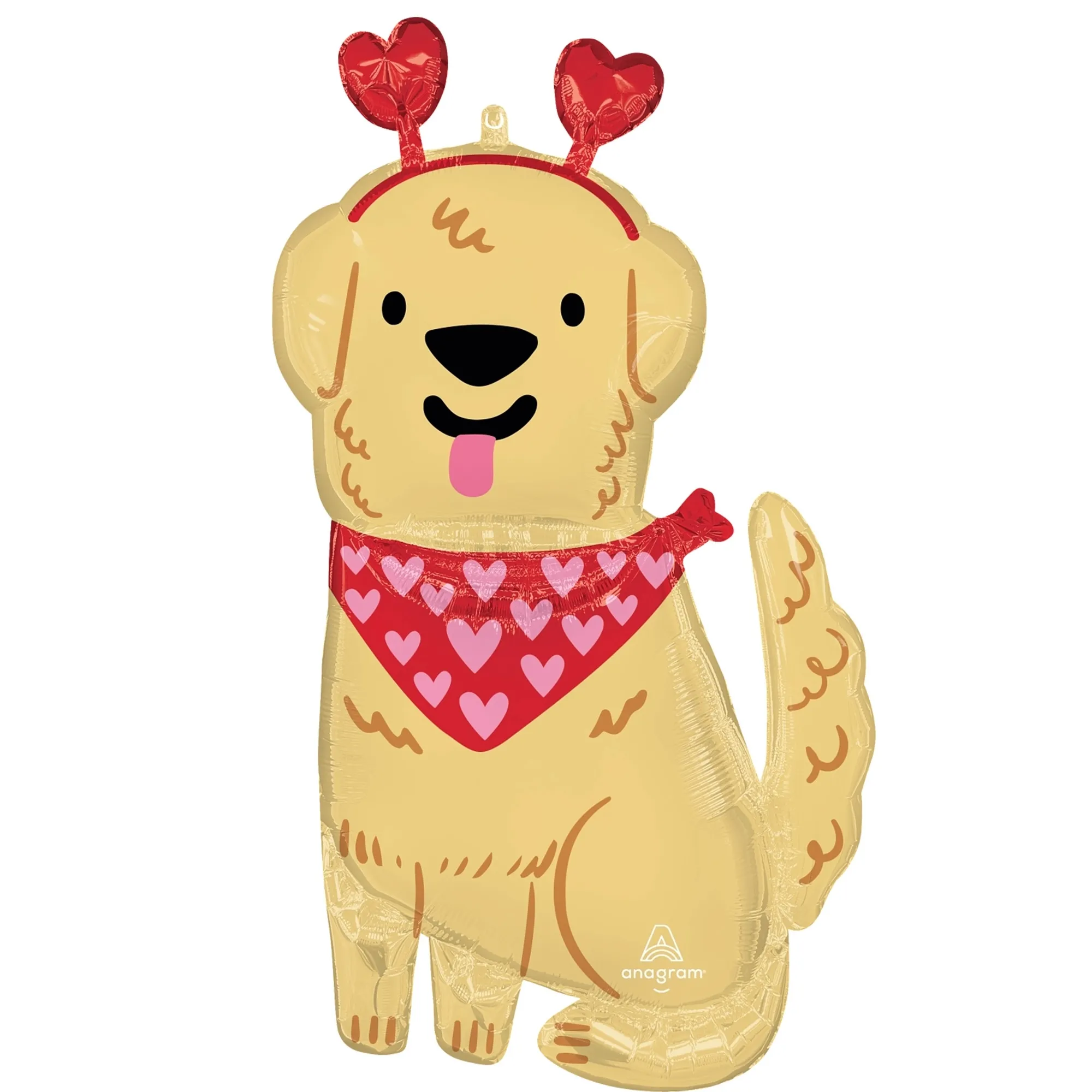 Folienballon "Süßer Hund" 85cm
