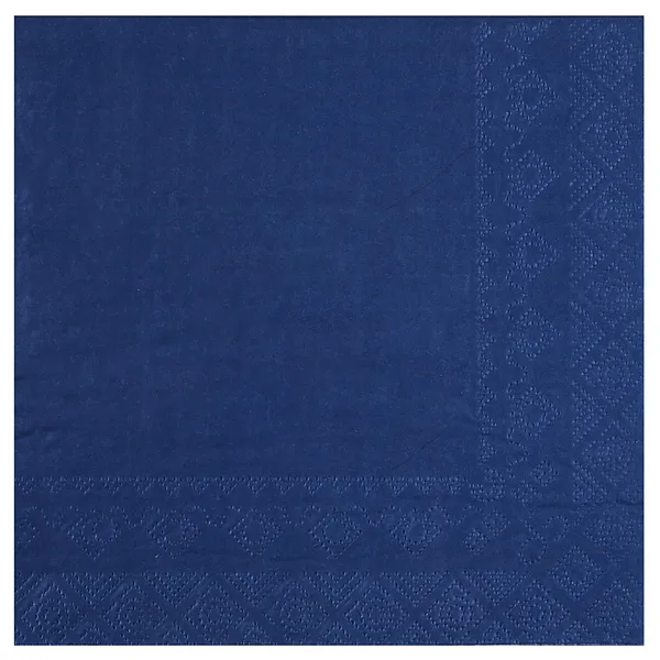 25 Servietten - Blau