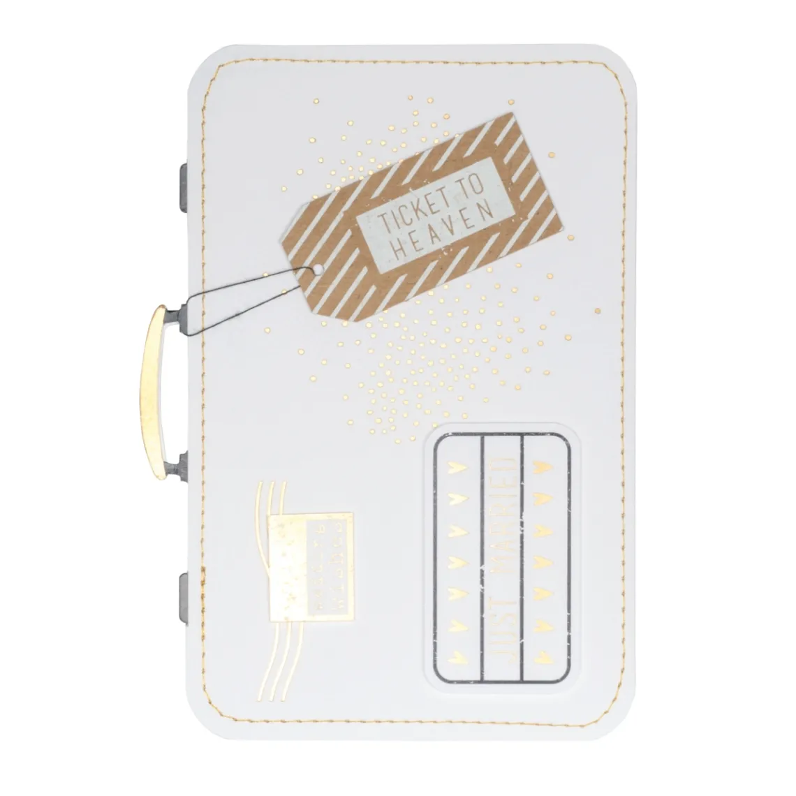 Räder Design - Kofferkarte "Just Married"
