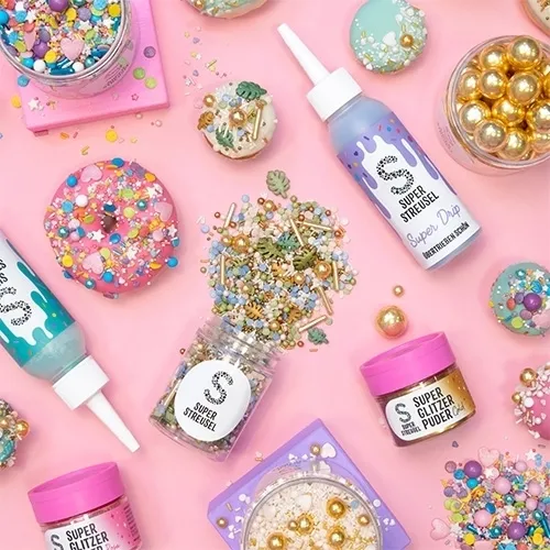 sprinkles, glitter, donut, glaze, adventuring-paste