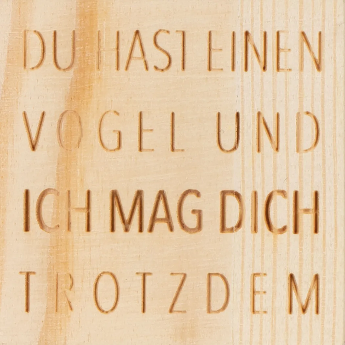 Räder Design - Glückskästchen "Vogel"