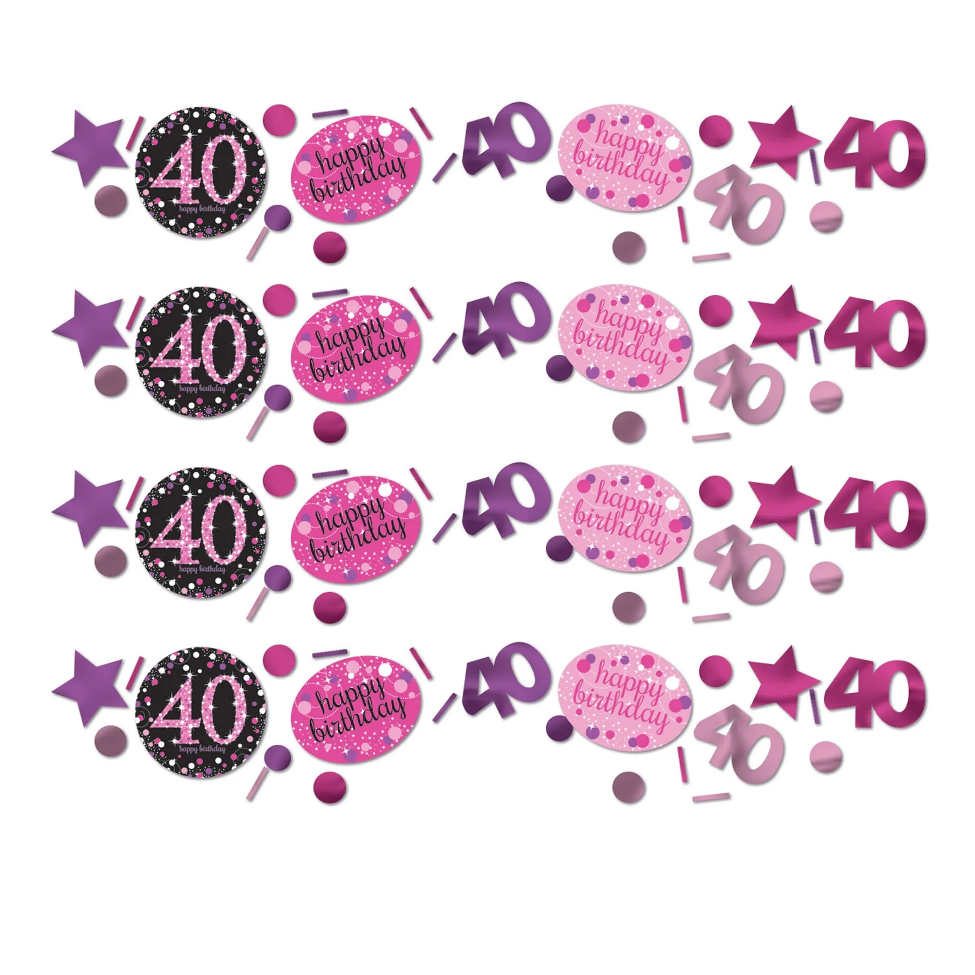 Konfetti "40. Geburtstag" 34g