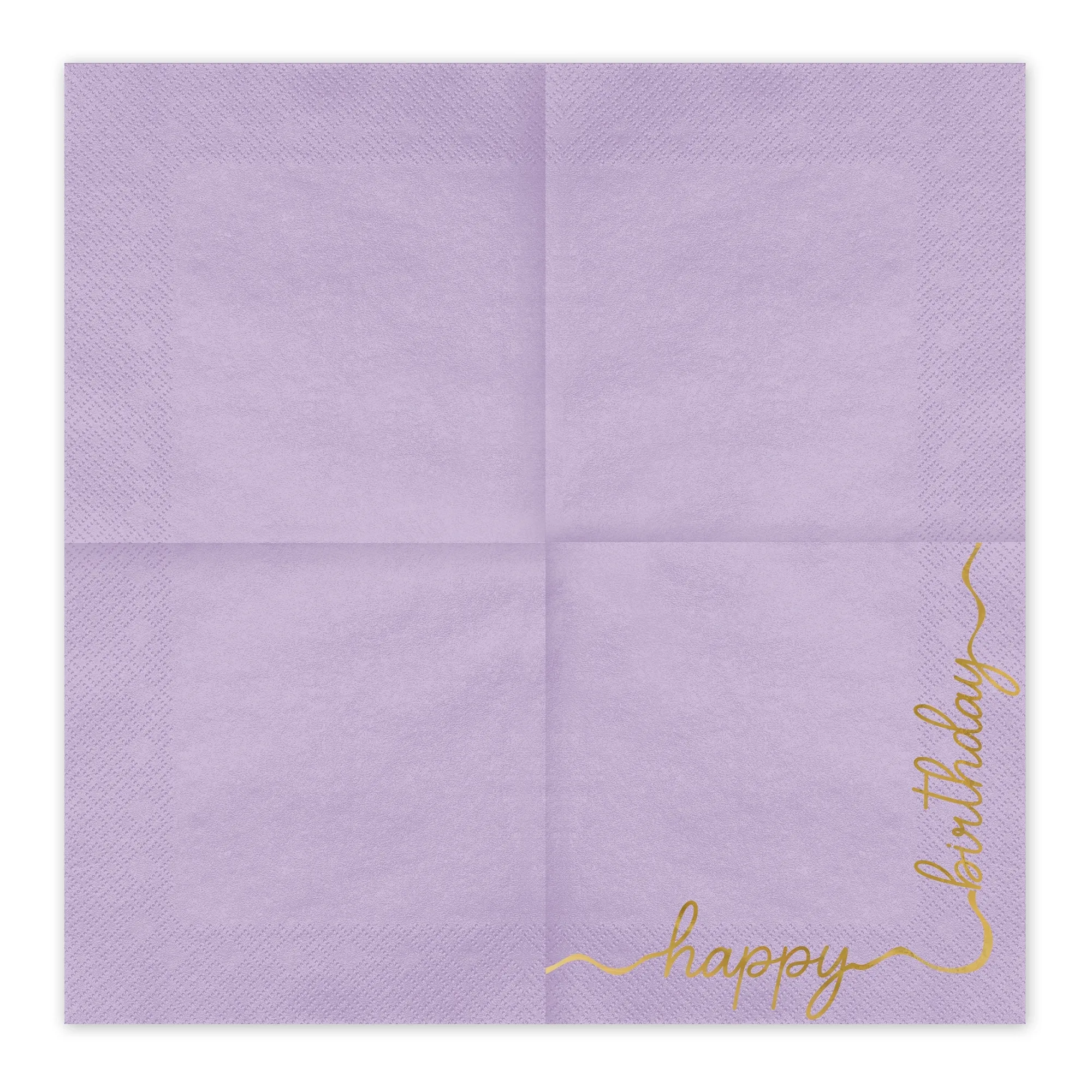 12 Servietten "Happy Birthday" Bunt