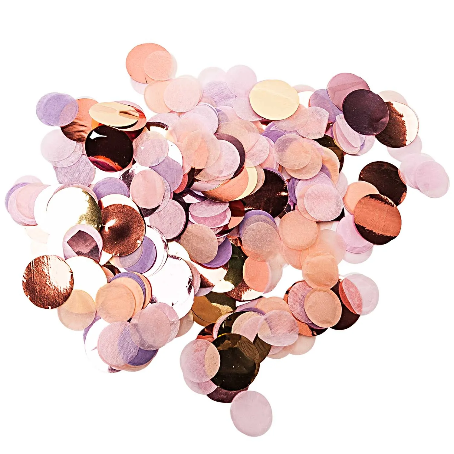 Konfetti Popper - Pastell Mix Rosa, Flieder, Apricot 8g