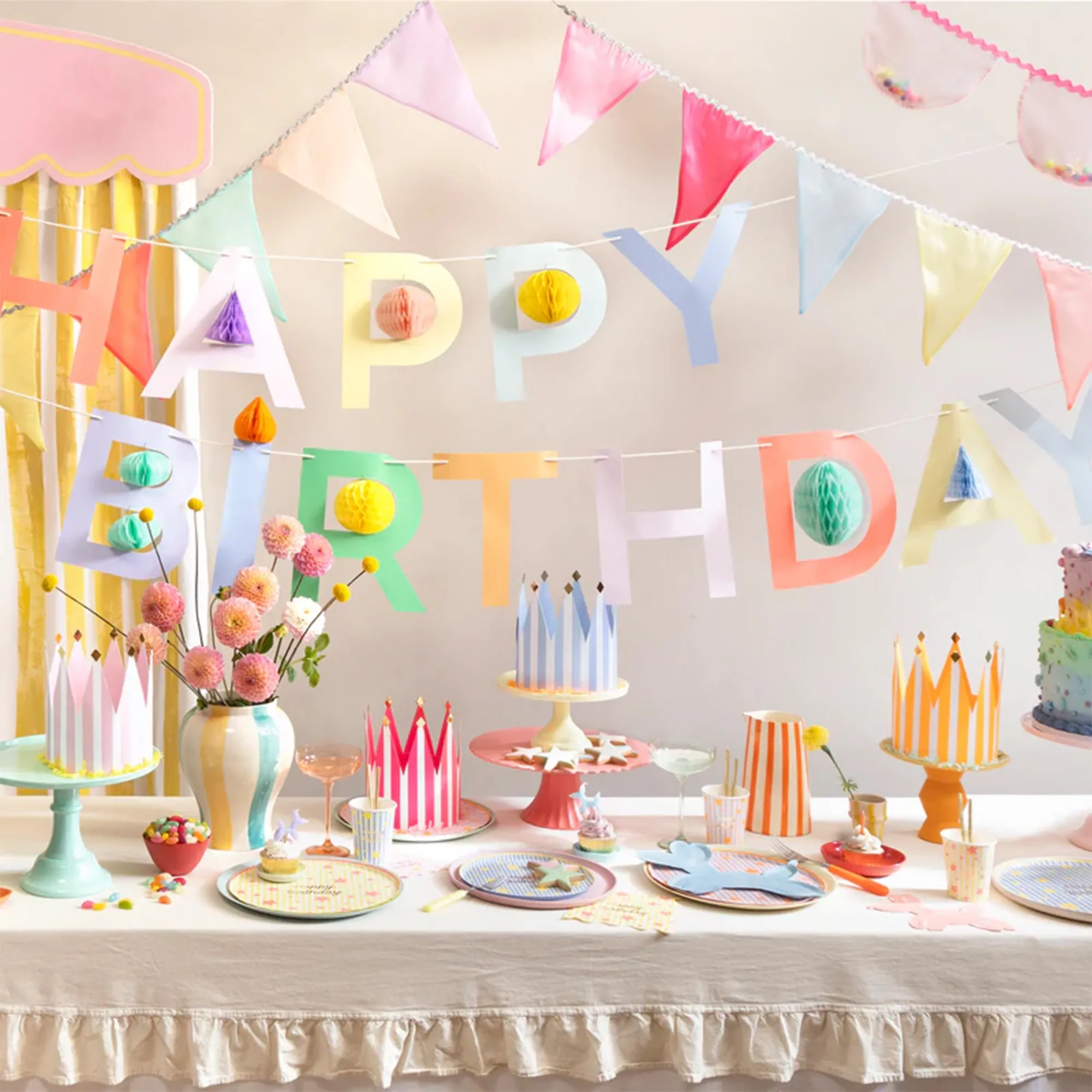 party, birthday, Tischdekoration, Kuchen, Dekoration