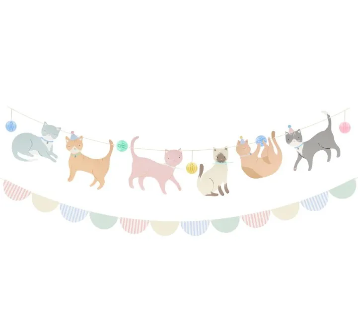 Meri Meri - Girlande "Katze"