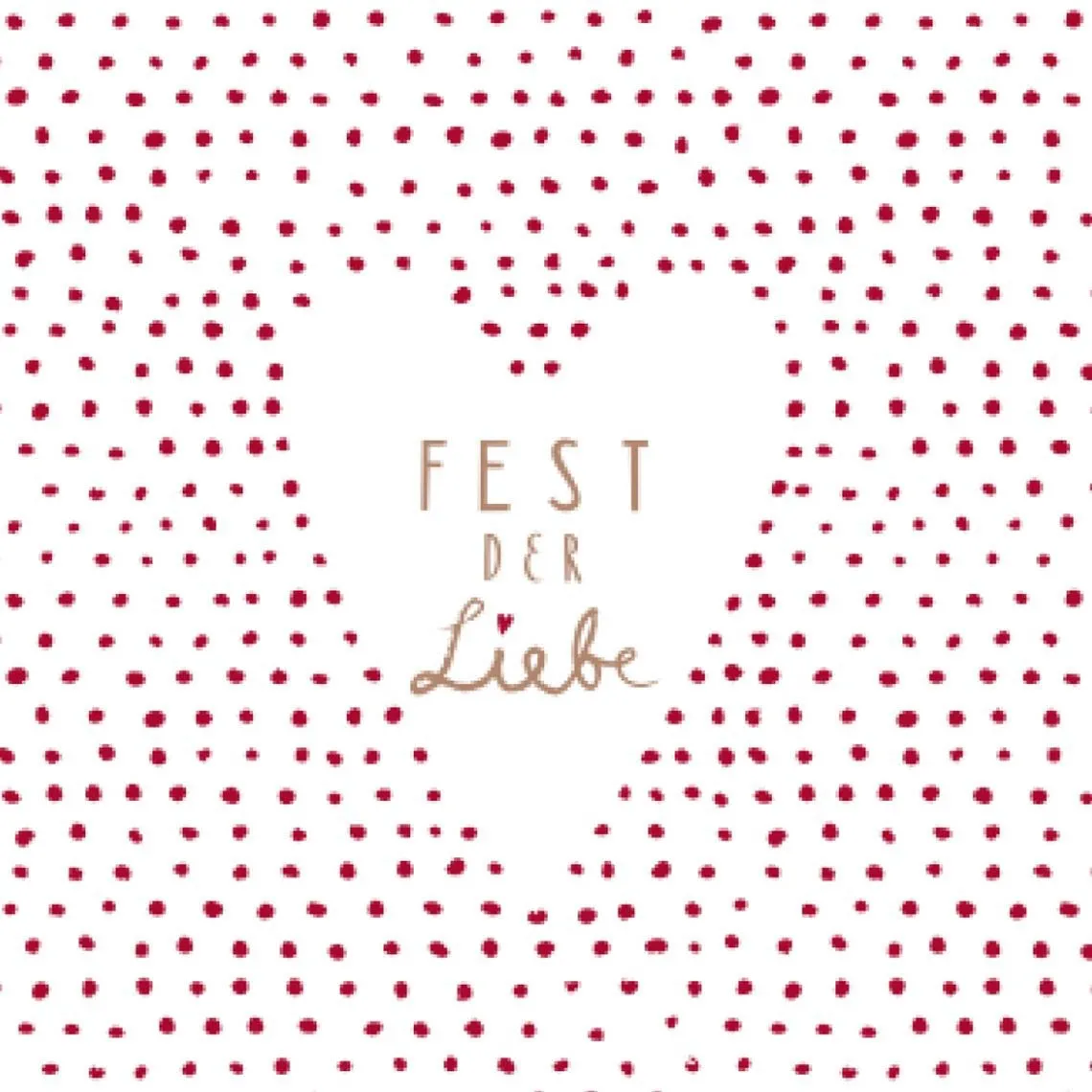 20 Servietten Fest Der Liebe
