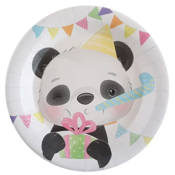 Panda, Panda-Platte, Geburtstag, Ballon, Party