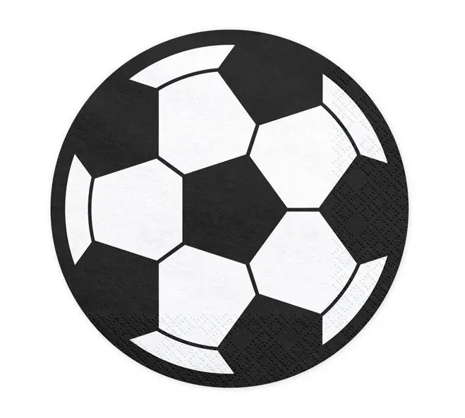 20 Servietten "Fußball"