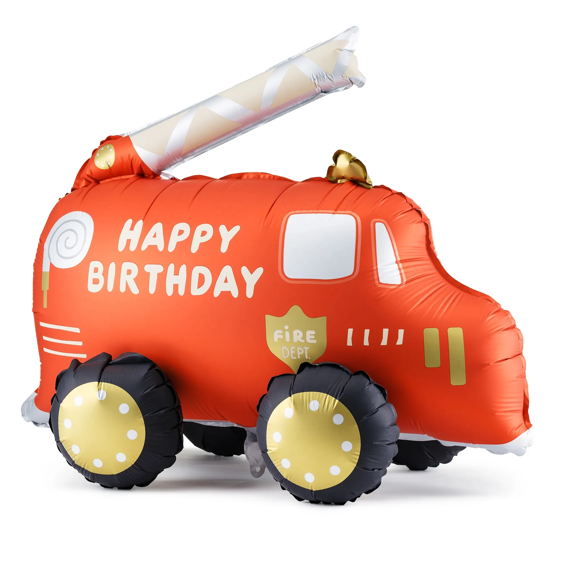 Folienballon "Feuerwehr" NUR LUFTBEFÜLLUNG 70cm
