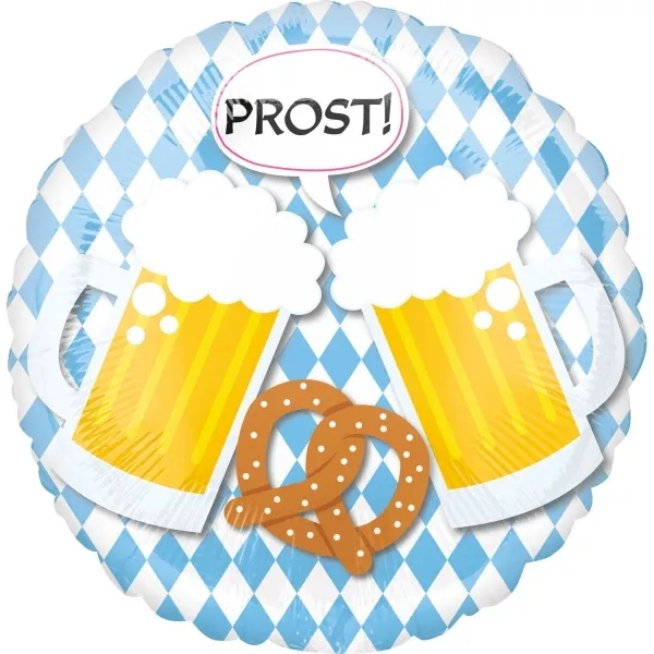 Folienballon Oktoberfest "Prost" 43cm