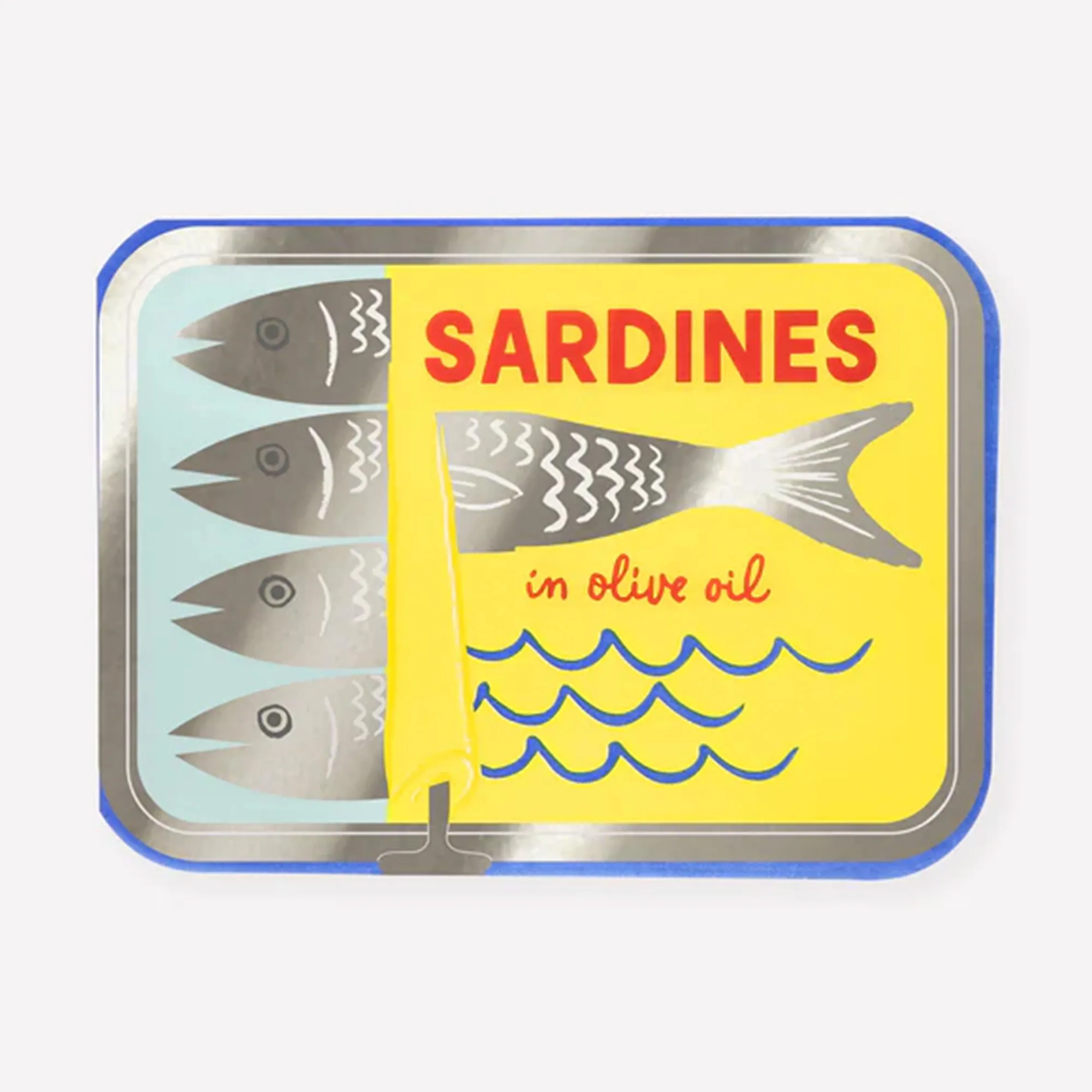 Sardinen, in Öl, Blechdose, Fischkonserve, Olivenöl