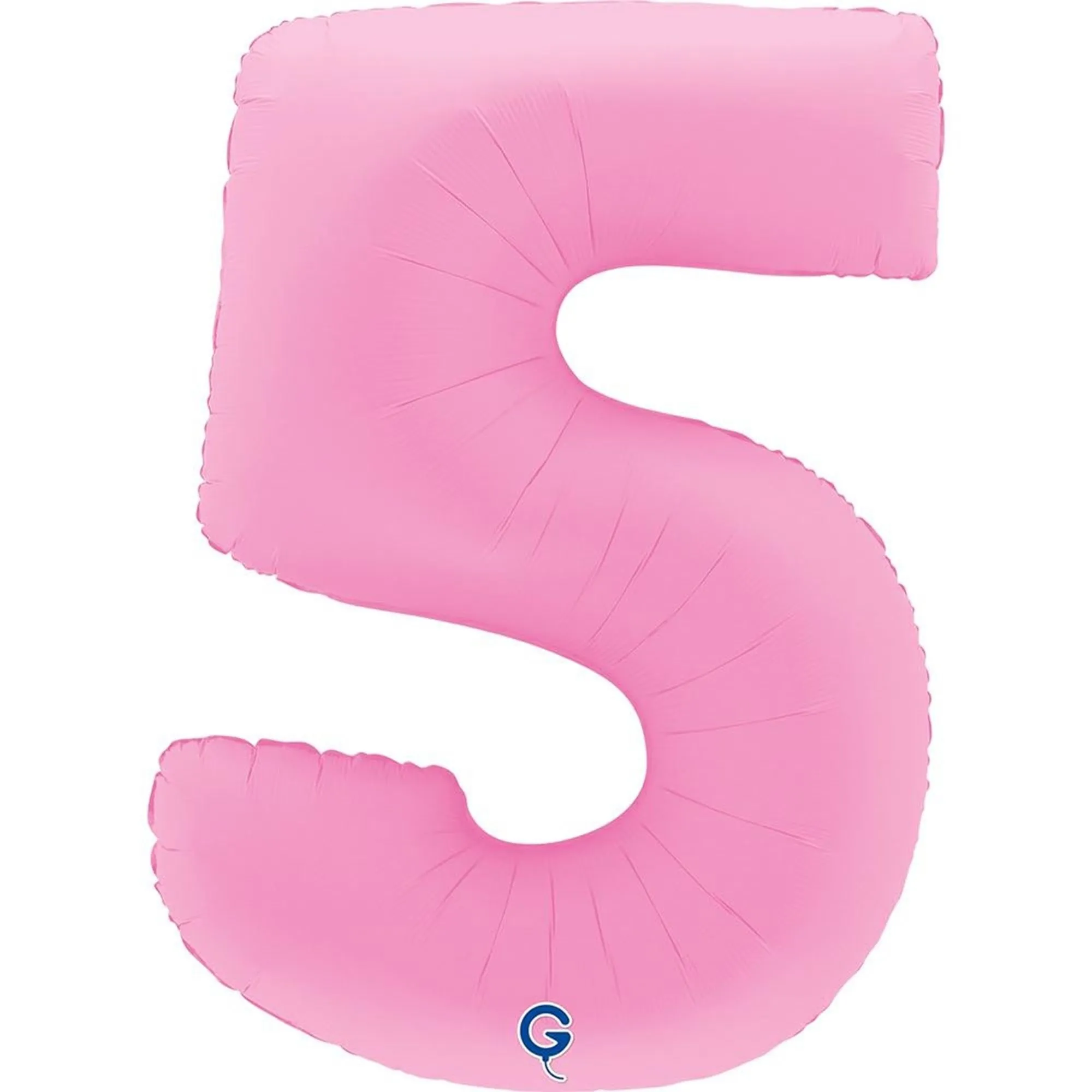 Luftballon, Gartenballon, Zahl 5, Rosa, Deko