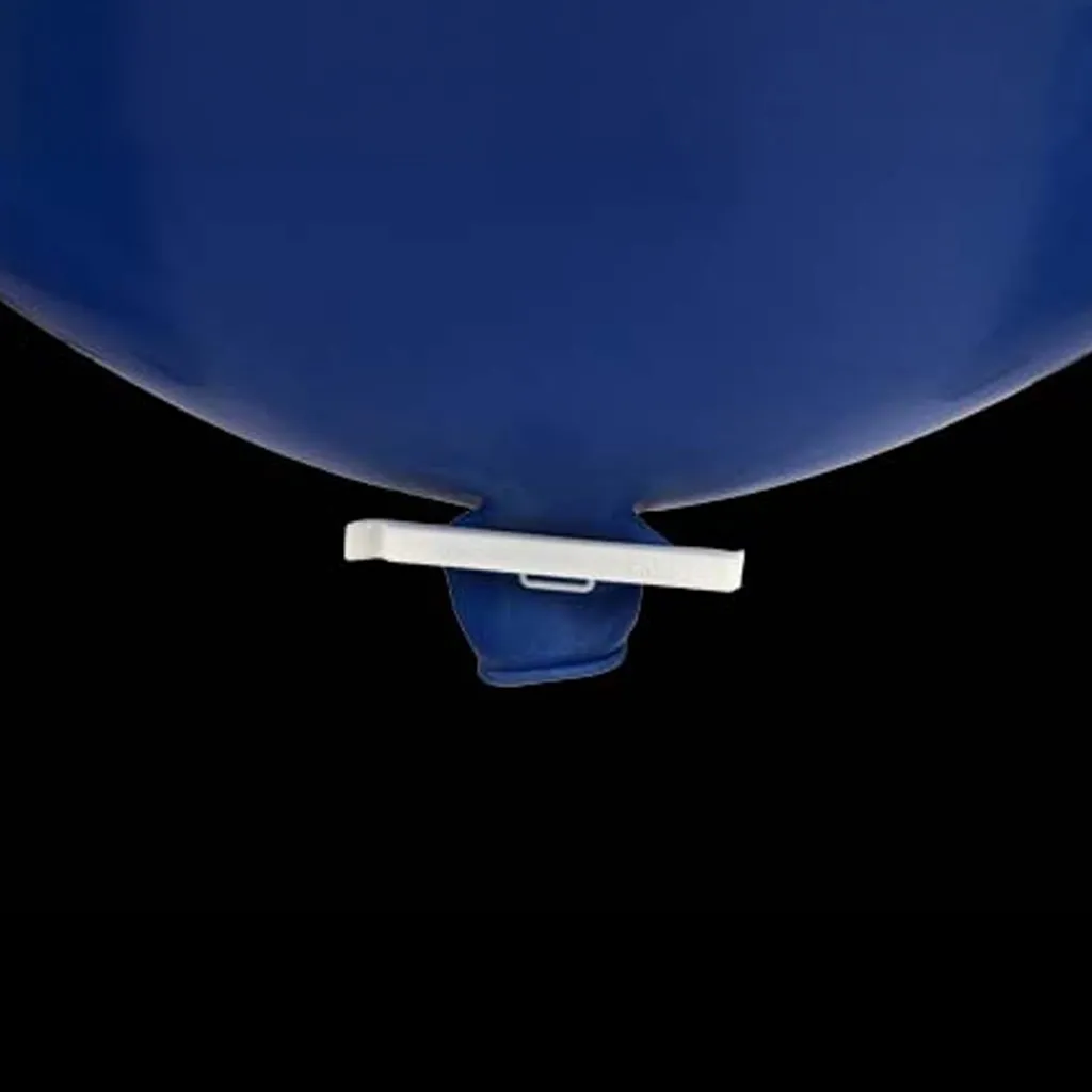Ballon, Blau, Ventil, Clip, Ansatz